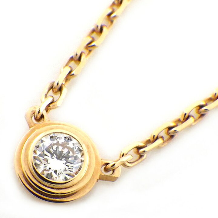 楽天市場】カルティエ Cartier ネックレス ダムール XS ディアマン 