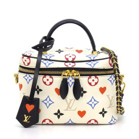 【15日限定★最大3万円OFF＆P3倍★】 ルイ・ヴィトン LOUIS VUITTON ショルダーバッグ ヴァニティ PM M57458 ブロン マルチカラー モノグラムゲームオン レザー 【中古】