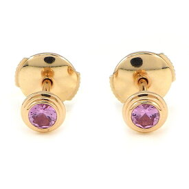 カルティエ Cartier ピアス ダムール B8043400 サフィール レジェ オンライン限定 ピンクサファイア K18PG 【箱・保付き】 【中古】