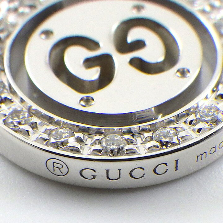 楽天市場】グッチ GUCCI ネックレス アイコン トワール GGロゴ  