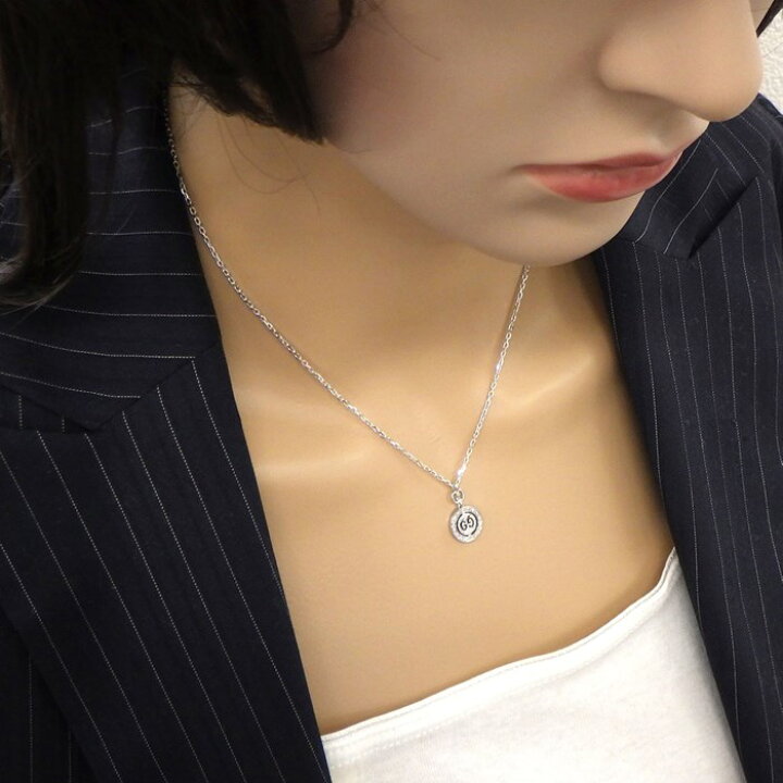 楽天市場】グッチ GUCCI ネックレス アイコン トワール GGロゴ  