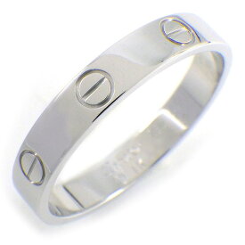 【最大3万円OFFクーポン★スペシャルセール】 カルティエ Cartier リング ラブ スモールモデル SM K18WG 18.5号 / #59 【中古】