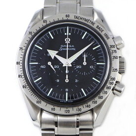 【20日限定★最大3万円OFF＆P3倍★】 オメガ OMEGA 腕時計 スピードマスター ファーストレプリカ 3594.50 クロノグラフ タキメーター スモールセコンド 夜光針 夜光インデックス ブラック文字盤 SS 手巻き 【中古】