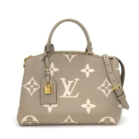 ルイ・ヴィトン LOUIS VUITTON ハンドバッグ プティパレ PM M58914 トゥルトレール クレーム バイカラー モノグラムアンプラント 【中古】