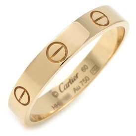 カルティエ Cartier リング ラブ スモールモデル SM B4085060 K18YG 19.5号 / #60 【箱・保付き】 【中古】