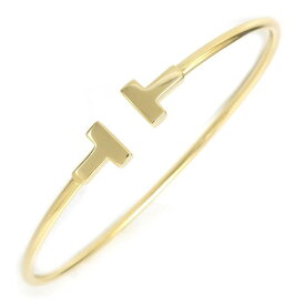 ティファニー Tiffany & Co. バングル Tワイヤー ナロー 60010764 K18YG / #M 【中古】