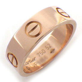 【最大3万円OFFクーポン★スペシャルセール】 カルティエ Cartier リング ラブ クラシックモデル MM B4084852 K18PG 11.5号 / #52 【中古】