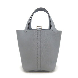 エルメス HERMES ハンドバッグ ピコタンロック PM G刻印 2026年 グリパンタン トリヨンクレマンス シルバー金具 【中古】