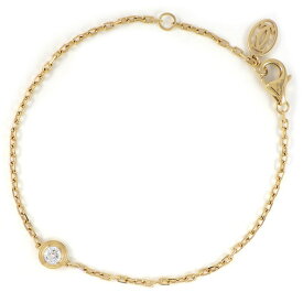 【15日限定★最大3万円OFF＆P3倍★】 カルティエ Cartier ブレスレット ダムール XS ディアマン レジェ B6045617 1ポイント ダイヤモンド 0.13ct K18YG 【中古】