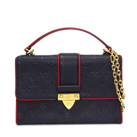 【15日限定★最大3万円OFF＆P3倍★】 ルイ・ヴィトン LOUIS VUITTON ショルダーバッグ サンシュルピス PM M43394 2017年 マリーヌルージュ モノグラムアンプラント 【中古】
