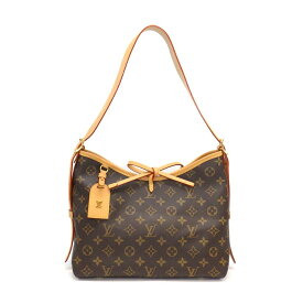 【15日限定★最大3万円OFF＆P3倍★】 ルイ・ヴィトン LOUIS VUITTON ショルダーバッグ キャリーオール NM PM M46203 モノグラムキャンバス レザー ゴールド金具 【中古】