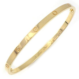 【15日限定★最大3万円OFF＆P3倍★】 カルティエ Cartier バングル ラブ SM B6079119 2026年5月ギャラ K18YG / #19 【箱・保付き】 【中古】