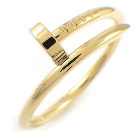 【最大3万円OFFクーポン★スペシャルセール】 カルティエ Cartier リング ジュストアンクル スモールモデル SM B4225956 釘モチーフ K18YG 16号 / #56 【中古】