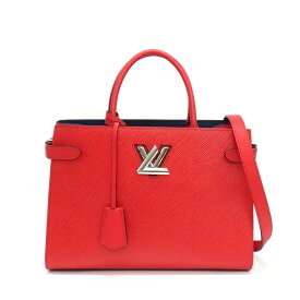 ルイ・ヴィトン LOUIS VUITTON ハンドバッグ ツイスト トート M54811 2018年 コクリコ ネイビー エピレザー シルバー金具 【中古】