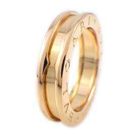 【最大2万円OFFクーポン配布中★10日限定P3倍】 ブルガリ BVLGARI リング B-zero1 ビーゼロワン 1バンド XS 335991 K18PG 10号 / #50 【中古】