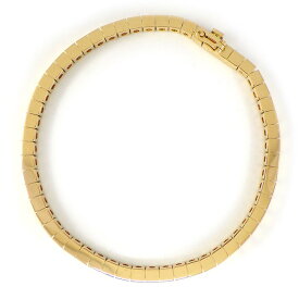 【最大2万円OFFクーポン配布中★10日限定P3倍】 カルティエ Cartier ブレスレット ラニエール ロゴ K18YG / #15 【中古】