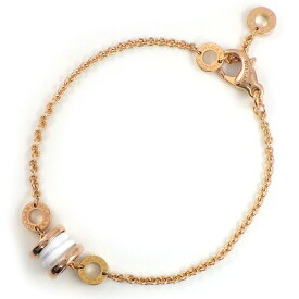 【最大2万円OFFクーポン配布中】 ブルガリ BVLGARI ブレスレット B-zero1 ビーゼロワン 354812 エレメント K18PG ホワイト セラミック / #SM 【中古】
