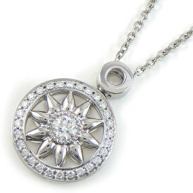 【最大2万円OFFクーポン配布中】 ハリーウィンストン HARRY WINSTON ネックレス ウィンストン ゲート コレクション PEDPRD1MWG ロゼット サークル 29ポイント ダイヤモンド 計0.29ct PT950 【箱・保付き】 【中古】