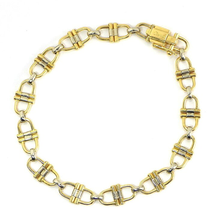 楽天市場】カルティエ Cartier ブレスレット ヴィンテージ K18YG K18WG 