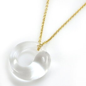 ティファニー Tiffany & Co. ネックレス エターナル K18YG ロッククリスタル 【中古】