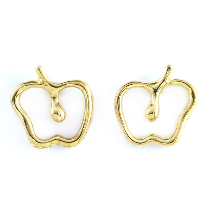 楽天市場】ティファニー Tiffany & Co. ピアス アップル K18YG 【中古  