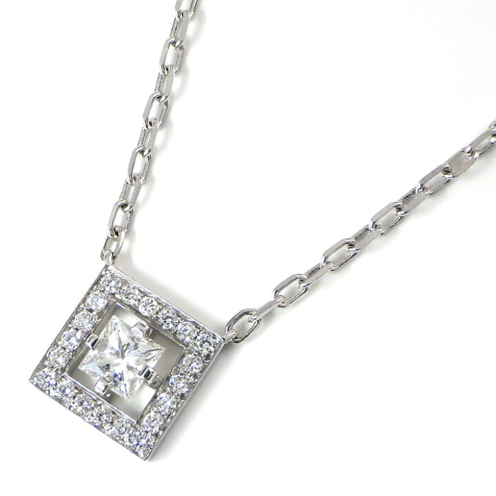 楽天市場】ブシュロン BOUCHERON ネックレス アバ K18WG ダイヤモンド  