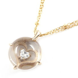 スタージュエリー STAR JEWELRY ネックレス K18PG クォーツ ダイヤモンド 2007年限定【中古】