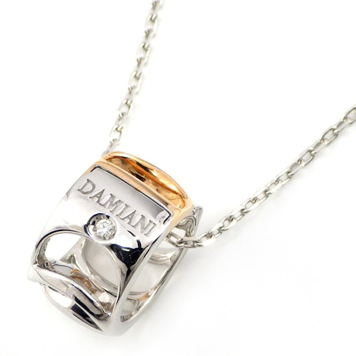 楽天市場】ダミアーニ DAMIANI ネックレス ダミアニッシマ K18WG K18PG  