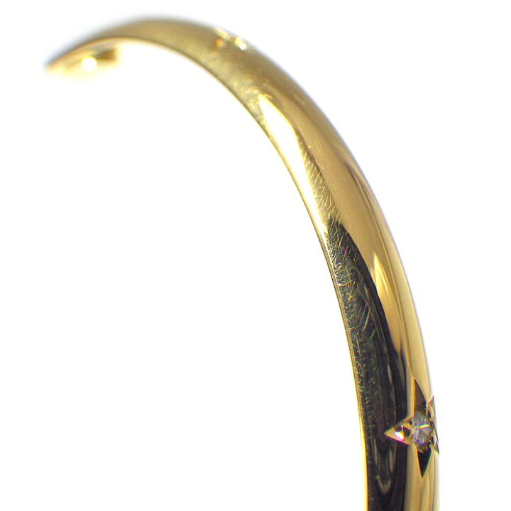 楽天市場】スタージュエリー STAR JEWELRY バングル K18YG 