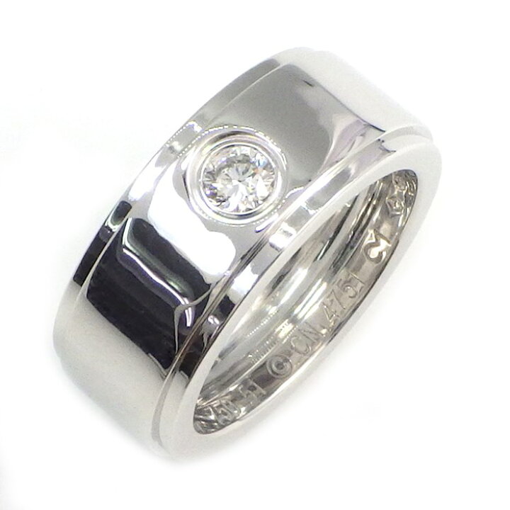 楽天市場】カルティエ Cartier リング フォーチュン K18WG 1ポイント  