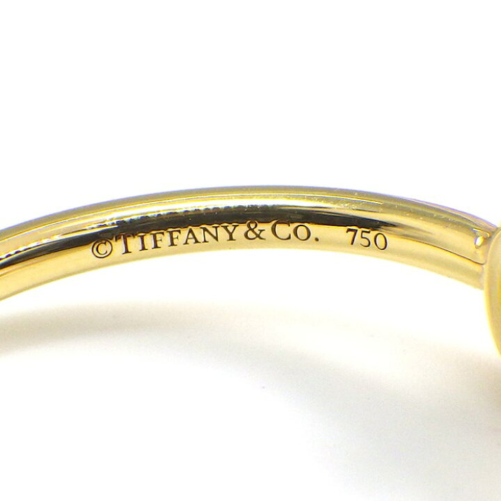 楽天市場】ティファニー Tiffany & Co. リング ビゼット K18YG 