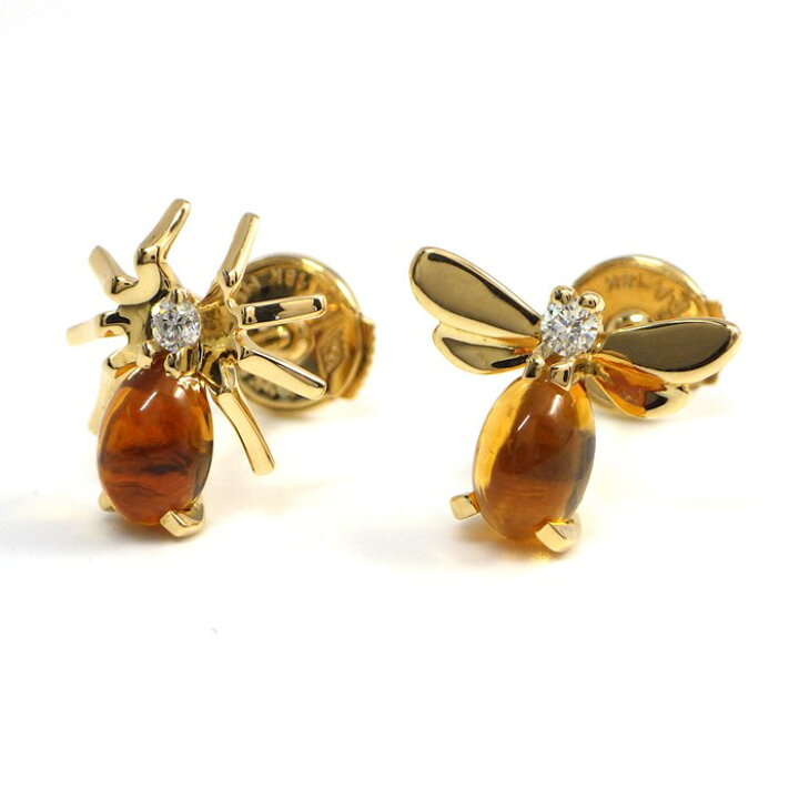 楽天市場】ショーメ Chaumet ピアス アトラップ モワ 蜂 / 蜘蛛 