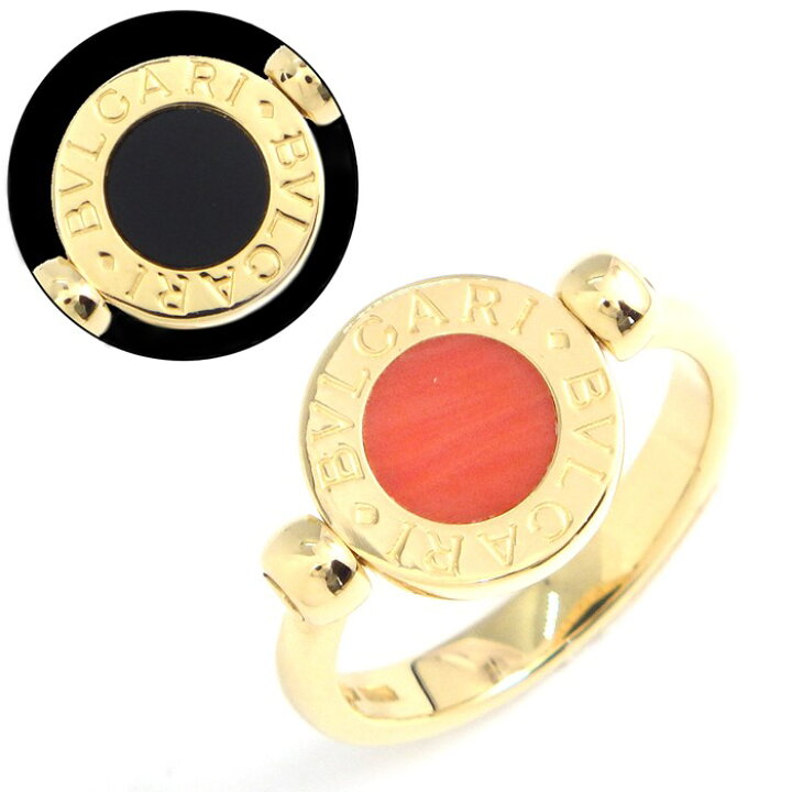楽天市場】ブルガリ BVLGARI リング ブルガリブルガリ フリップ ロゴ  