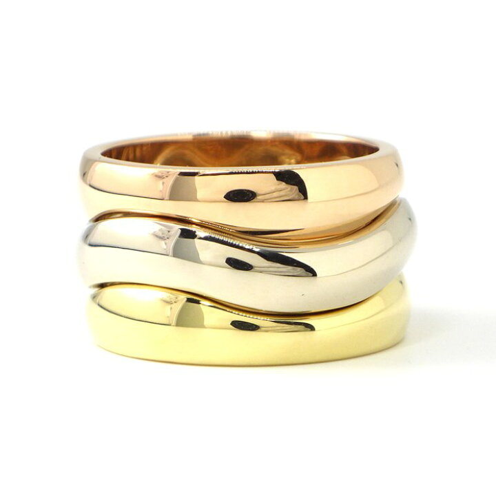 楽天市場】カルティエ Cartier リング ラブミー 3連 三連 トリニティ  