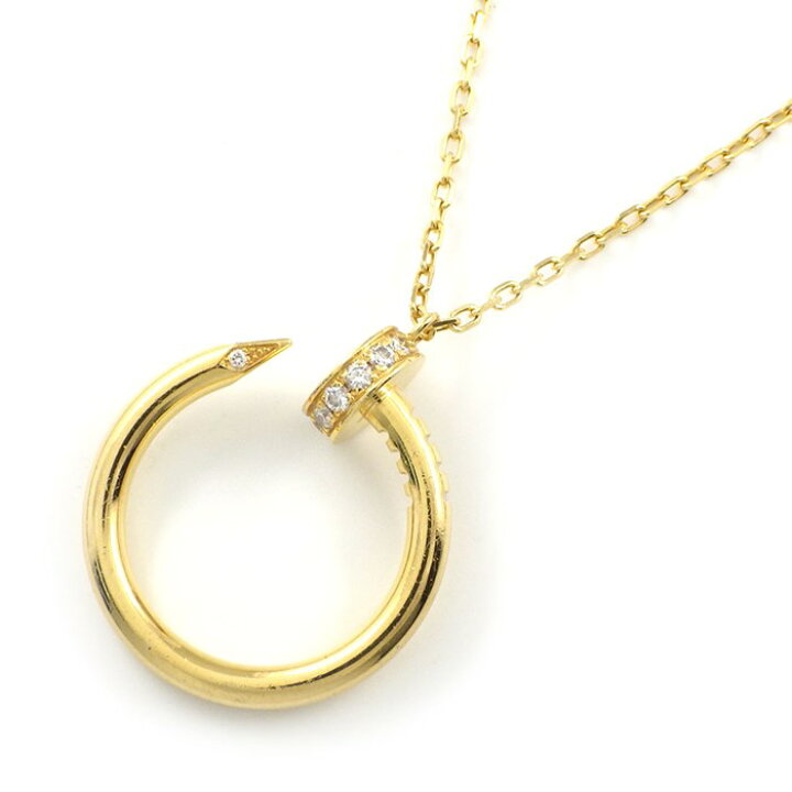 楽天市場】カルティエ Cartier ネックレス ジュストアンクル 釘  