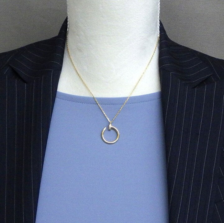 楽天市場】カルティエ Cartier ネックレス ジュストアンクル 釘  