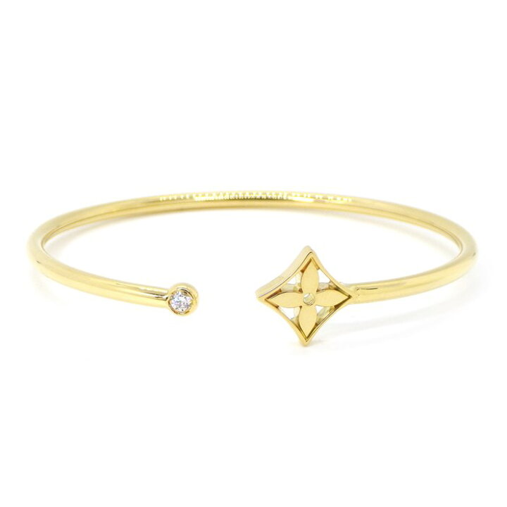 Louis Vuitton Idylle Blossom Twist Bracelet, Pink Gold And Diamonds (Q95691)