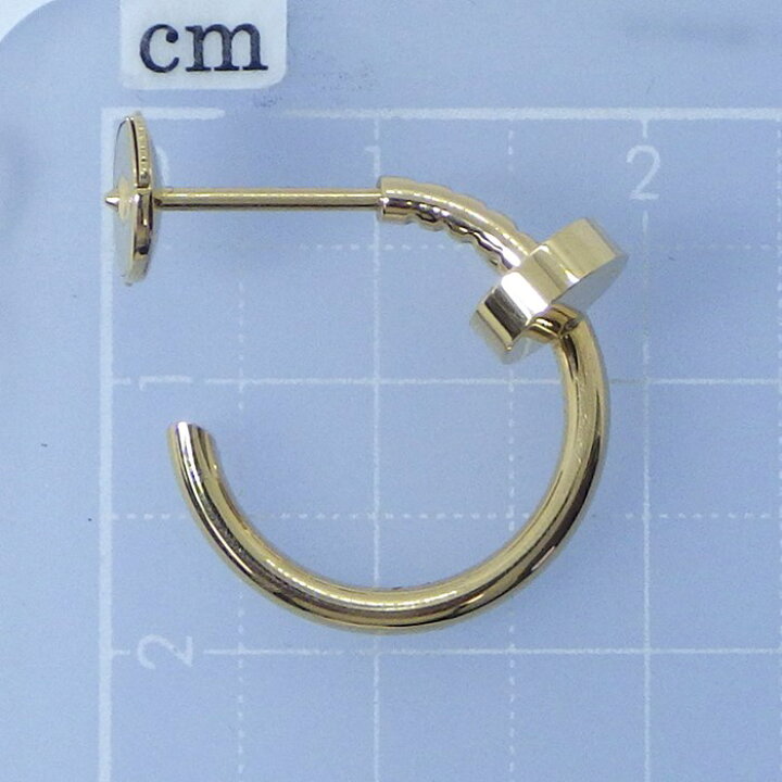 楽天市場】カルティエ Cartier ピアス ジュストアンクル 釘 
