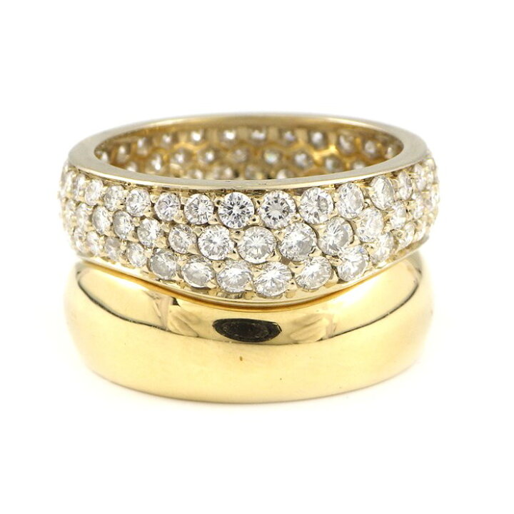 楽天市場】【訳あり】カルティエ Cartier リング ラブミー LM 2連 二連  