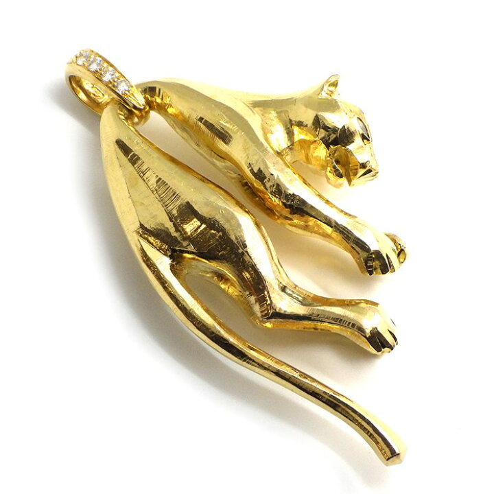 楽天市場】カルティエ Cartier ペンダントトップ パンテール パンサー  