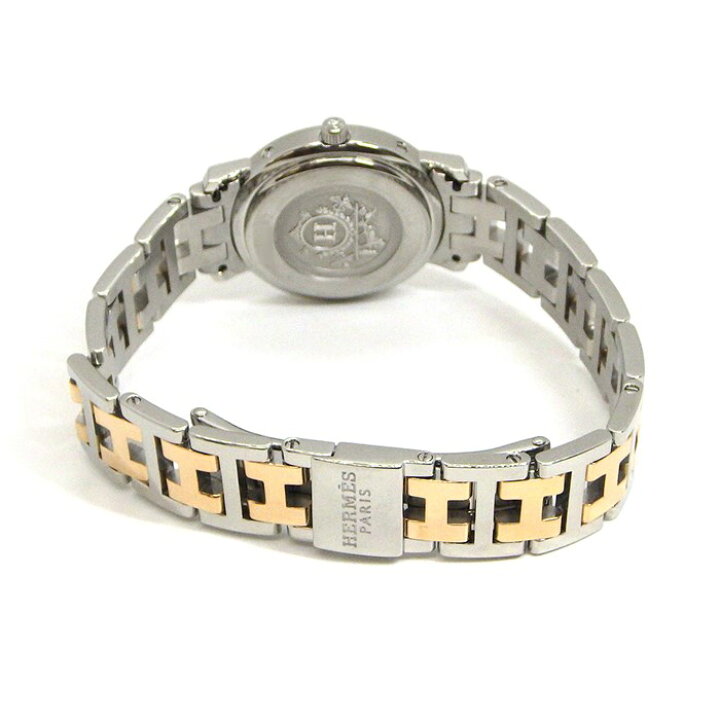 楽天市場】エルメス HERMES 腕時計 クリッパーナクレ CL4.222 ダイヤ 