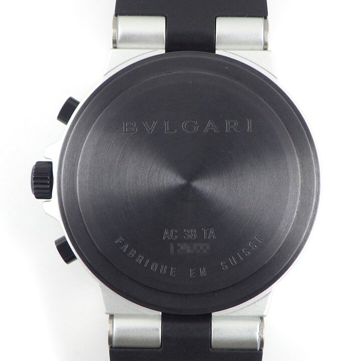 楽天市場】ブルガリ BVLGARI 腕時計 ディアゴノ AC38TA ピンク文字盤 