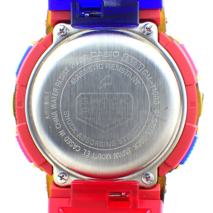 楽天市場】カシオ CASIO 腕時計 Gショック メタルカバード GM-110RB  