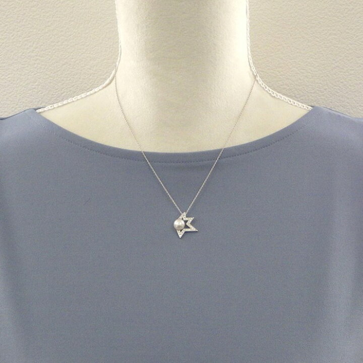 楽天市場】タサキ 田崎真珠 TASAKI ネックレス コメット プラス 星 