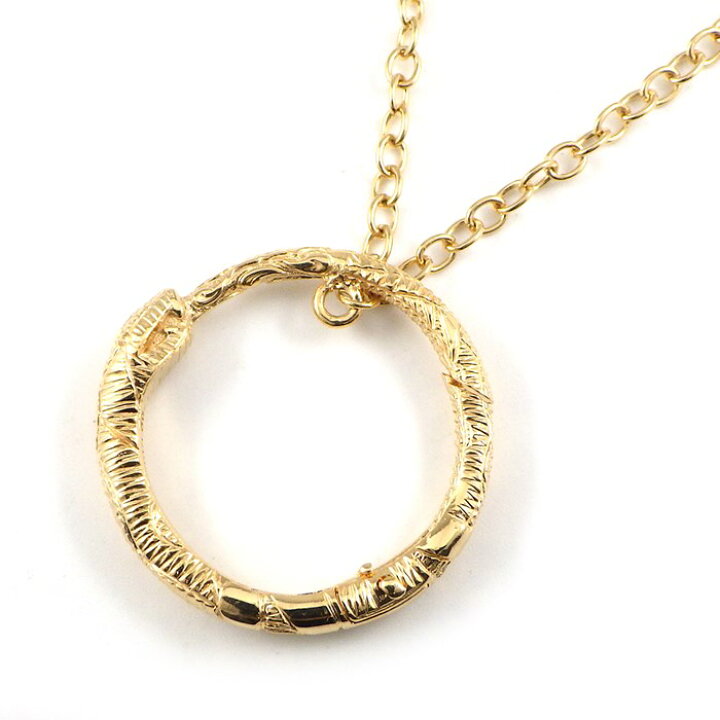 楽天市場】グッチ GUCCI ロングネックレス ウロボロス スネーク 蛇  