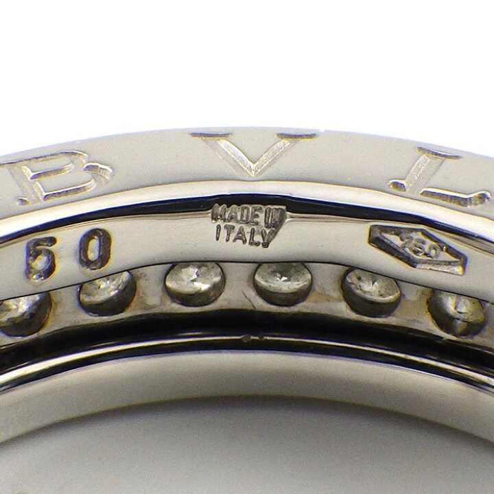 楽天市場】ブルガリ BVLGARI リング B-zero1 ビーゼロワン XS フル 