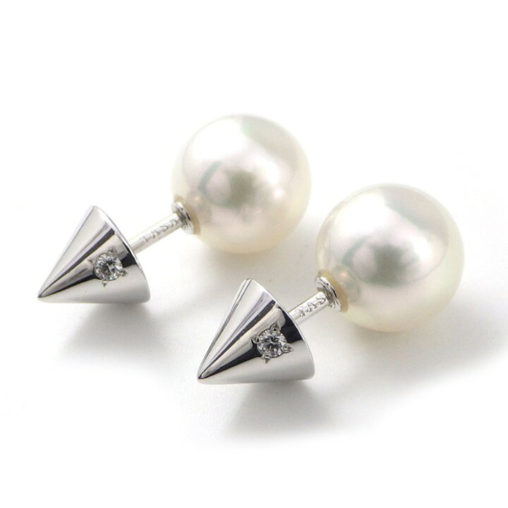 楽天市場】タサキ 田崎真珠 TASAKI ピアス リファインド リベリオン 