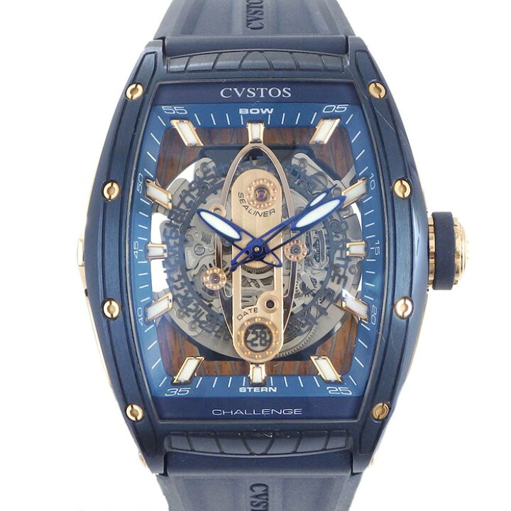 クストス CVSTOS CVT-SEA2-ST チャレンジ シーライナーII 自動巻き  