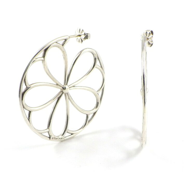 楽天市場】ティファニー Tiffany & Co. ピアス フラワー 花 フープ  