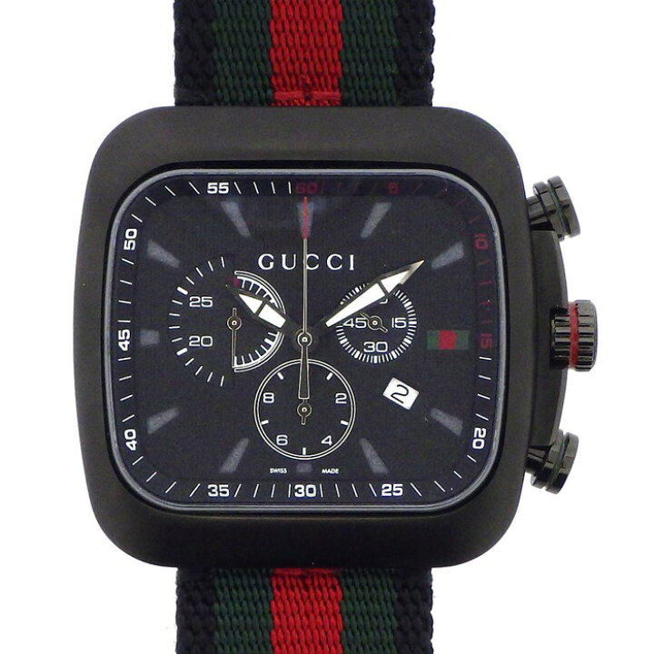 楽天市場】グッチ GUCCI 腕時計 クーペクロノ 131.2 シェリーライン 